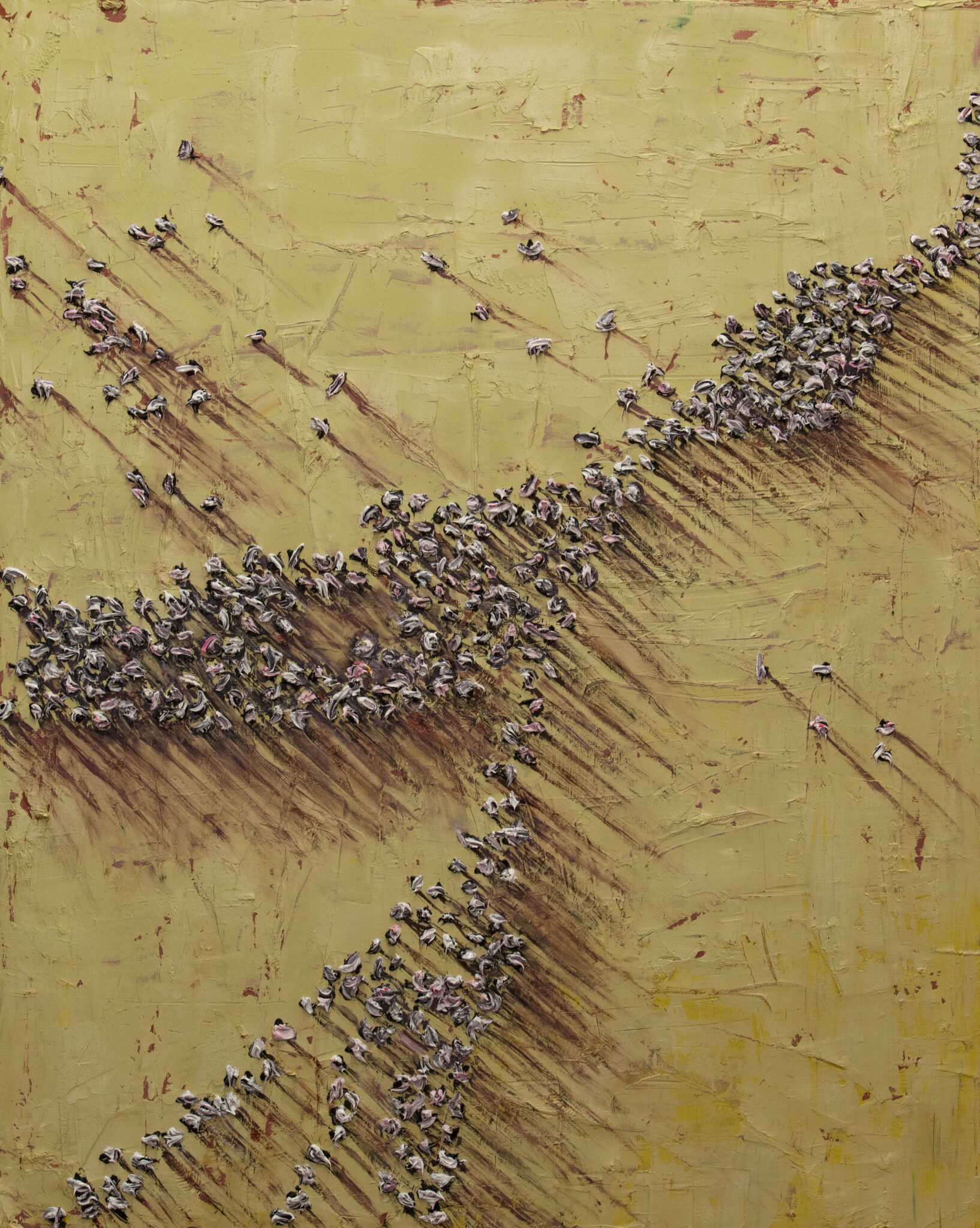 merab surviladze shadow 100x80cm, oil on canvas, 2019