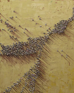 merab surviladze shadow 100x80cm, oil on canvas, 2019