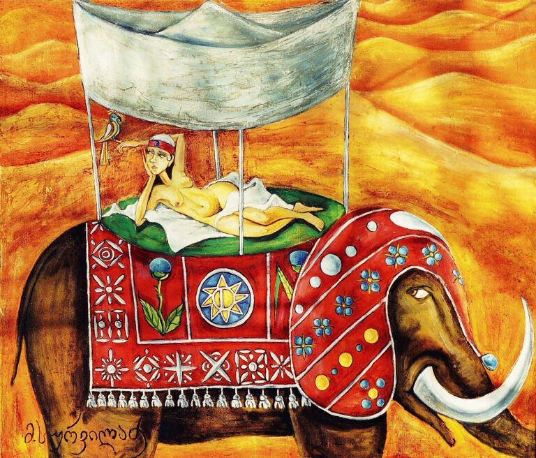 merab surviladze painting period 1